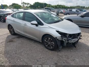  Salvage Chevrolet Cruze