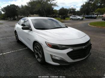  Salvage Chevrolet Malibu