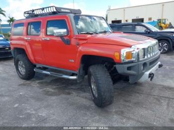  Salvage HUMMER H3 Suv