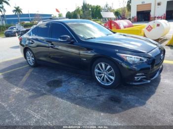  Salvage INFINITI Q50 Hybrid