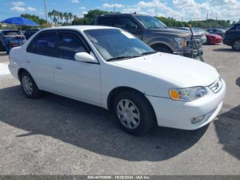  Salvage Toyota Corolla