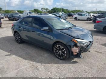  Salvage Toyota Corolla