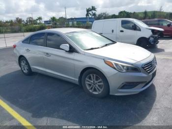  Salvage Hyundai SONATA