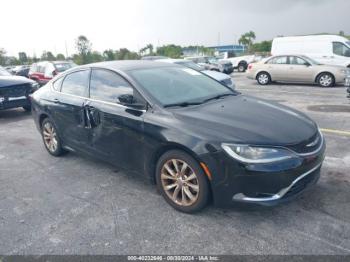  Salvage Chrysler 200