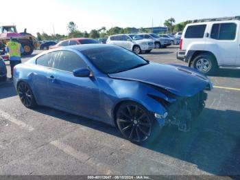  Salvage INFINITI G37