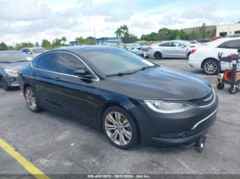  Salvage Chrysler 200