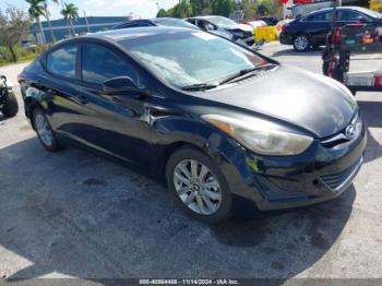  Salvage Hyundai ELANTRA