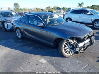  Salvage BMW 2 Series