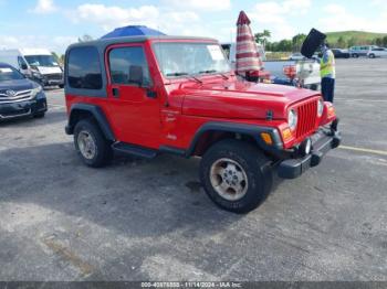  Salvage Jeep Wrangler