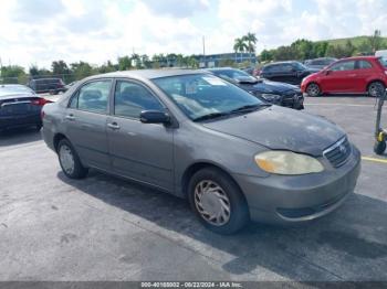  Salvage Toyota Corolla