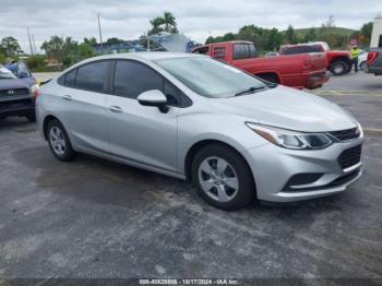  Salvage Chevrolet Cruze