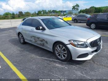  Salvage Mercedes-Benz C-Class