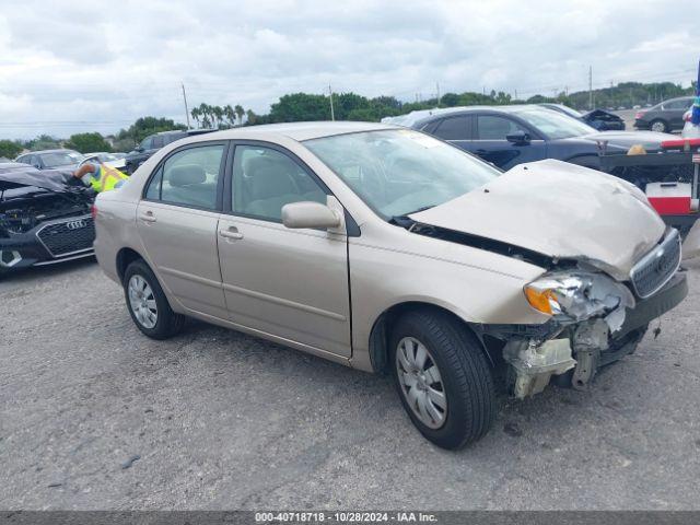  Salvage Toyota Corolla