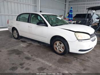  Salvage Chevrolet Malibu