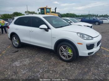  Salvage Porsche Cayenne E-hybrid