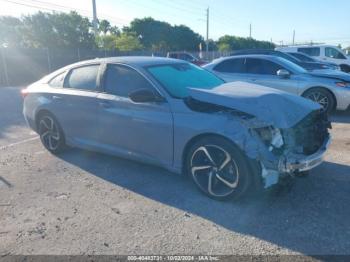  Salvage Honda Accord