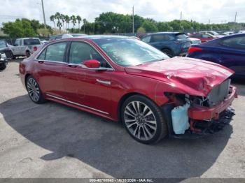  Salvage Lincoln Continental