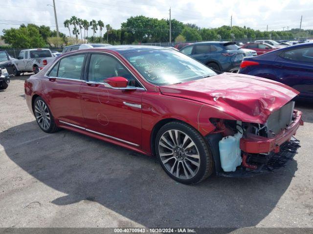  Salvage Lincoln Continental