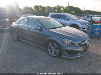  Salvage Mercedes-Benz Cla-class