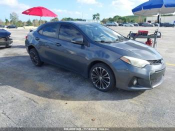  Salvage Toyota Corolla