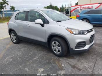  Salvage Chevrolet Trax