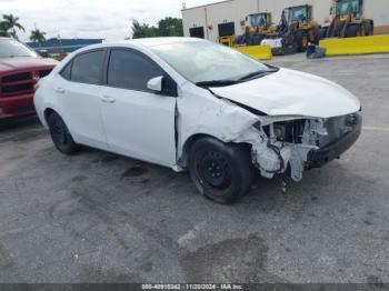  Salvage Toyota Corolla