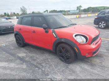  Salvage MINI Cooper S Countryman