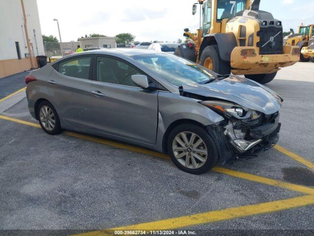  Salvage Hyundai ELANTRA