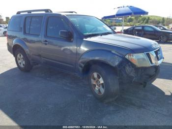  Salvage Nissan Pathfinder