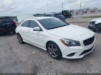  Salvage Mercedes-Benz Cla-class