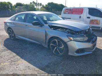  Salvage Honda Accord