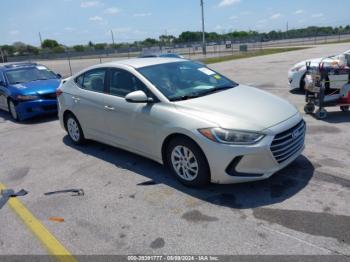  Salvage Hyundai ELANTRA