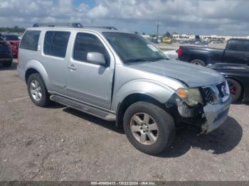  Salvage Nissan Pathfinder