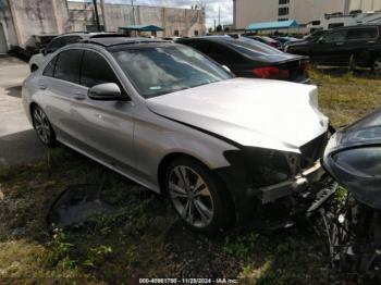  Salvage Mercedes-Benz C-Class