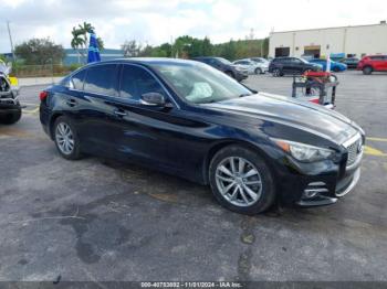  Salvage INFINITI Q50