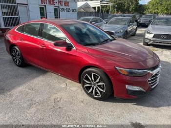  Salvage Chevrolet Malibu