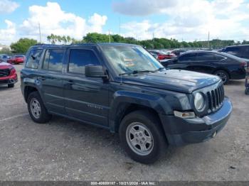  Salvage Jeep Patriot