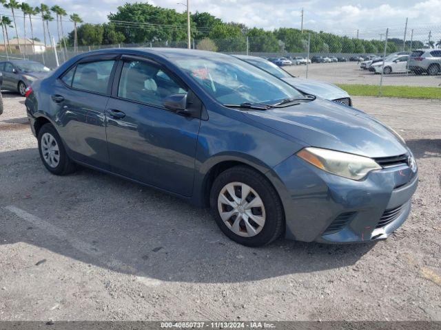  Salvage Toyota Corolla