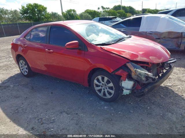  Salvage Toyota Corolla