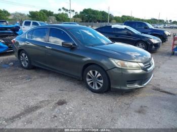  Salvage Honda Accord