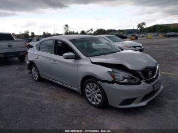  Salvage Nissan Sentra