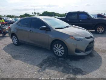  Salvage Toyota Corolla