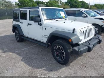  Salvage Jeep Wrangler