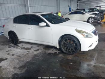  Salvage INFINITI G37x