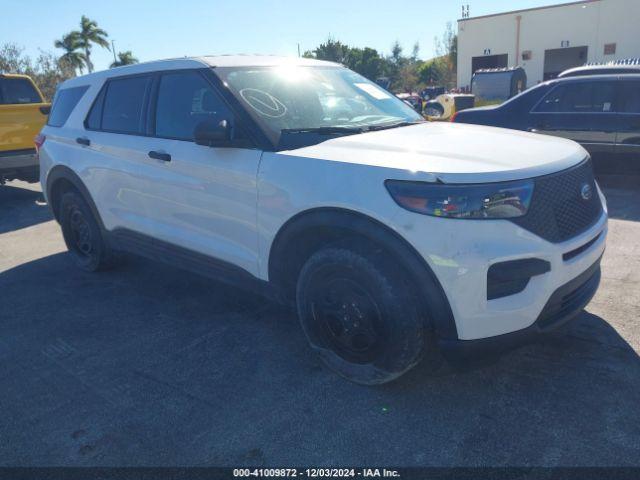  Salvage Ford Police Interceptor Utilit