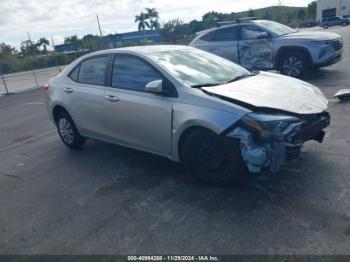  Salvage Toyota Corolla