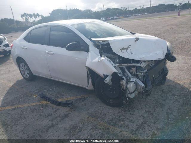  Salvage Toyota Corolla