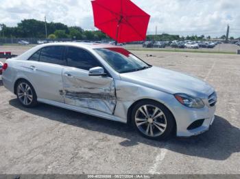  Salvage Mercedes-Benz E-Class