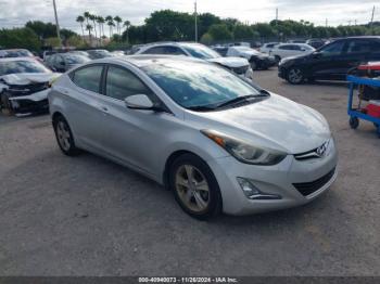  Salvage Hyundai ELANTRA