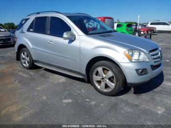  Salvage Mercedes-Benz M-Class